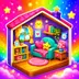 Tiny Rooms Coloring for Kids app icon