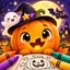 Cute Halloween Coloring Book app icon