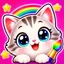 Kawaii Animals Coloring Kids app icon