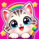 Kawaii Animals Coloring Kids app icon