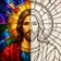 Stained Glass Bible Coloring app icon