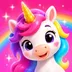 Magic Unicorn: Kids Coloring app icon